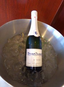 Sekt mit eigenem TransOcean-Etikett