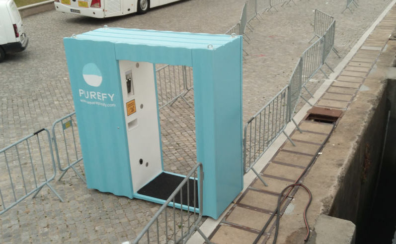 Desinfektion-Temperaturmessung-Tor