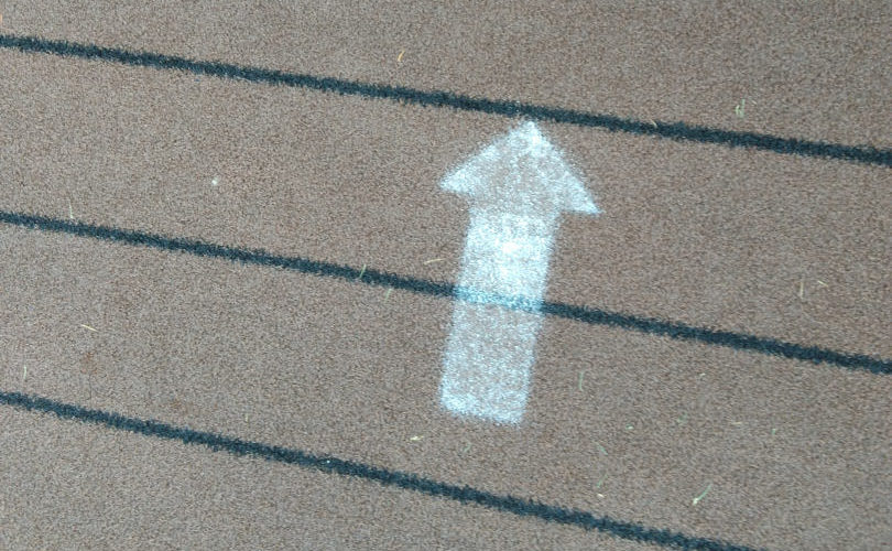 markierung-Einbahnstrasse