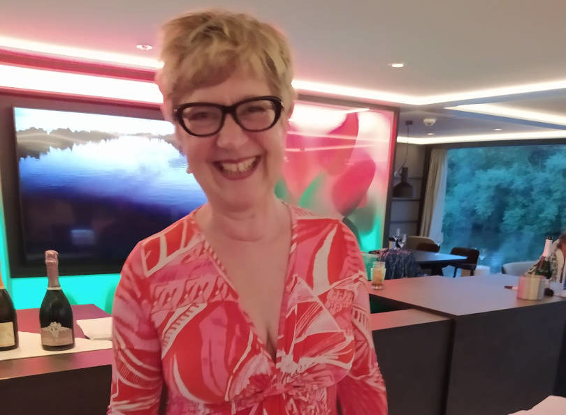 Champagner-Botschafterin Gerhild Burkhard