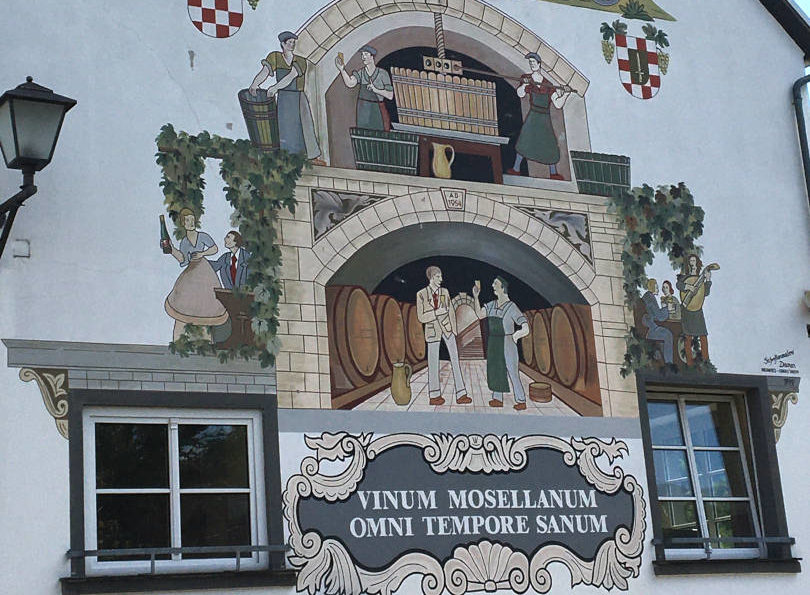 Winningen-Hausaufschrift