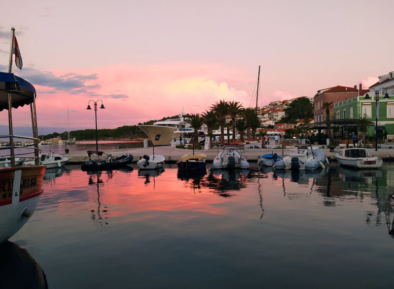 Sonnenuntergang-Jelsa